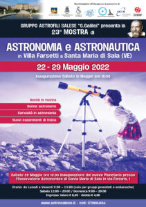 Locandina 23a Mostra Astronomia