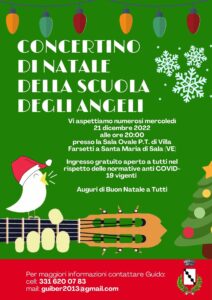 Locandina concerto di Natale 2022